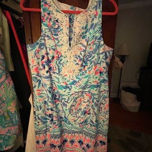 Lilly Pulitzer Shift Dress. EUC. Size 14.